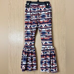Little Southern Swag Aztec bell bottoms